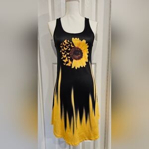 SHEIN Sunflower Dress (S)